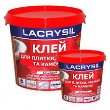 Клей для плитки, мозаїки та каменю акриловий LACRYSIL 1,5 кг бежевий